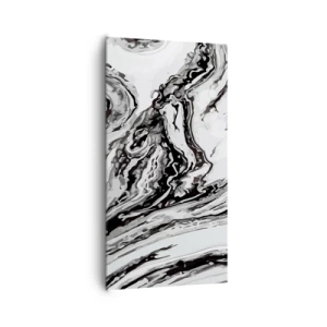 Lærredstryk - Billede på lærred - I begyndelsen var det kaos - 65x120 cm
