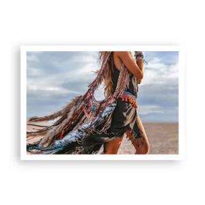 Plakat - Shamanens pige - 100x70 cm
