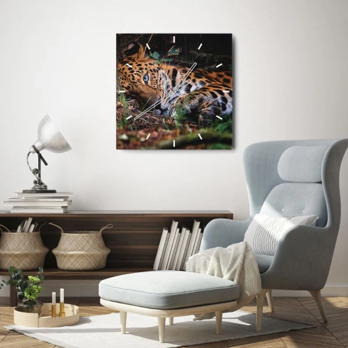 Vægur, Uret - Stol på mig - 40x40 cm