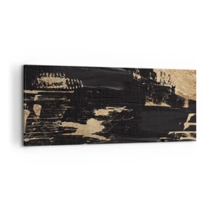 Lærredstryk - Billede på lærred - Et spor af berøring - 120x50 cm