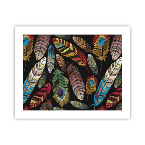 Plakat - Fuglekarneval - 50x40 cm