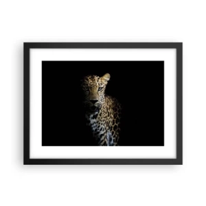 Plakat i sort ramme - Mørk skønhed - 40x30 cm