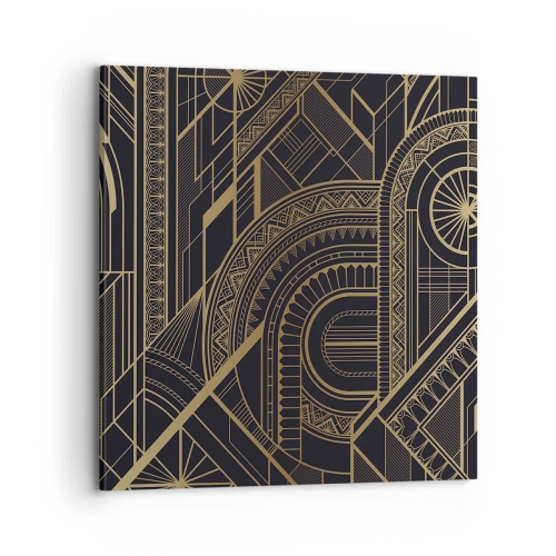 Lærredstryk - Billede på lærred - Koncepter, idéer, planer - 70x70 cm