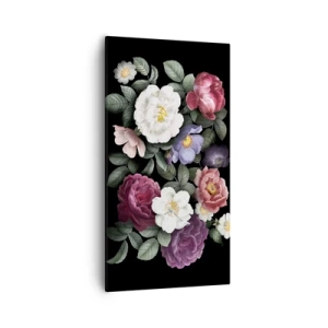 Lærredstryk - Billede på lærred - Fra en engelsk have - 55x100 cm