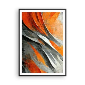 Plakat i sort ramme - Varme og kulde - 70x100 cm