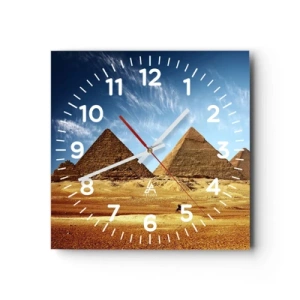 Vægur, Uret - 40 århundreder ser på jer - 30x30 cm