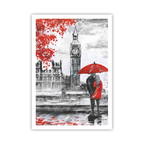 Plakat - Forelsket i London - 70x100 cm