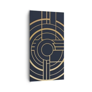 Lærredstryk - Billede på lærred - At vende tingene på hovedet - 65x120 cm