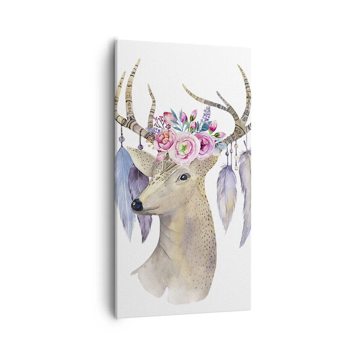 Lærredstryk - Billede på lærred - Sjælsguide - blid, uskyldig - 55x100 cm