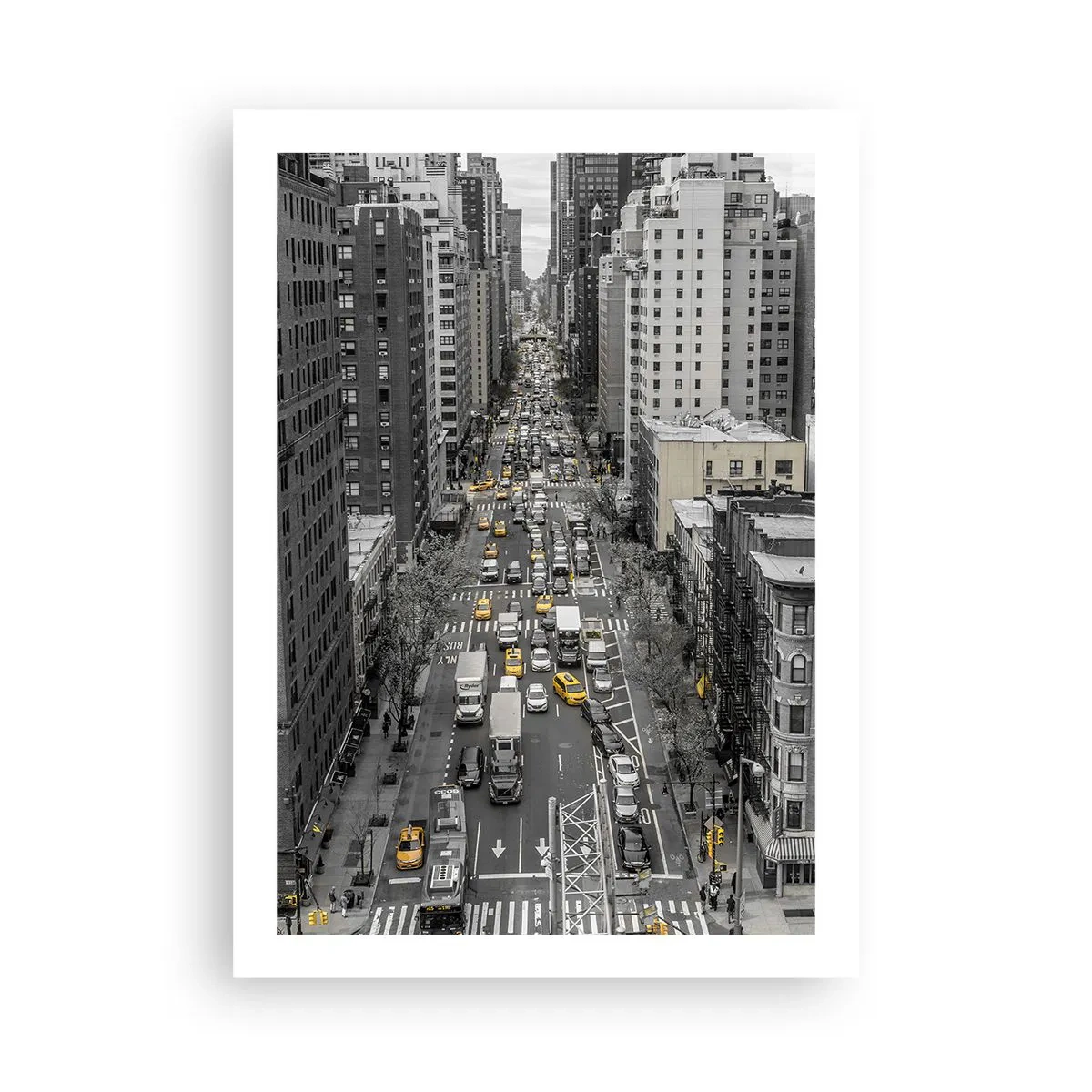 Plakat - Livet i New York - 50x70 cm