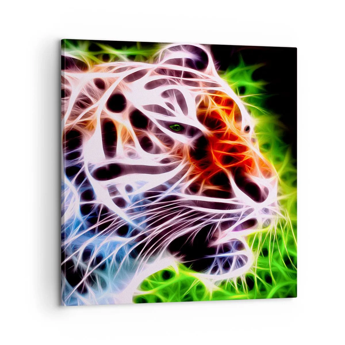 Lærredstryk - Billede på lærred - Farlig aura - 60x60 cm