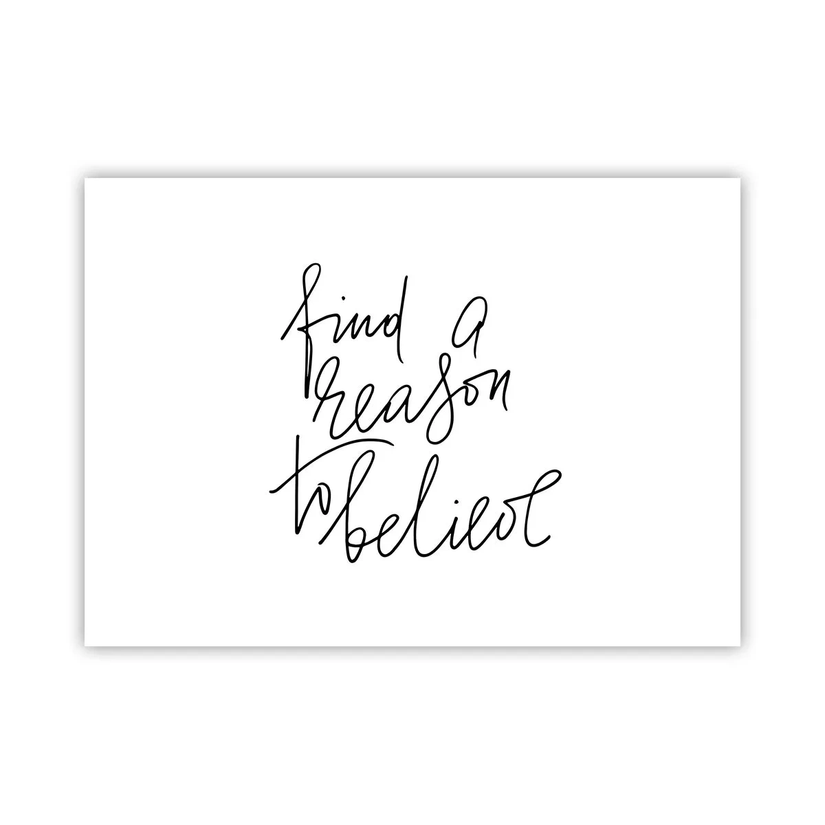 Plakat - Det er muligt - 70x50 cm