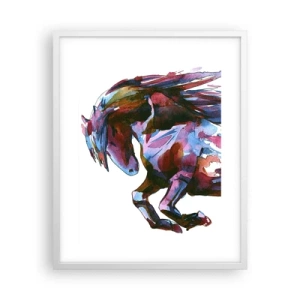 Plakat i hvid ramme - I henrykkelse - 40x50 cm