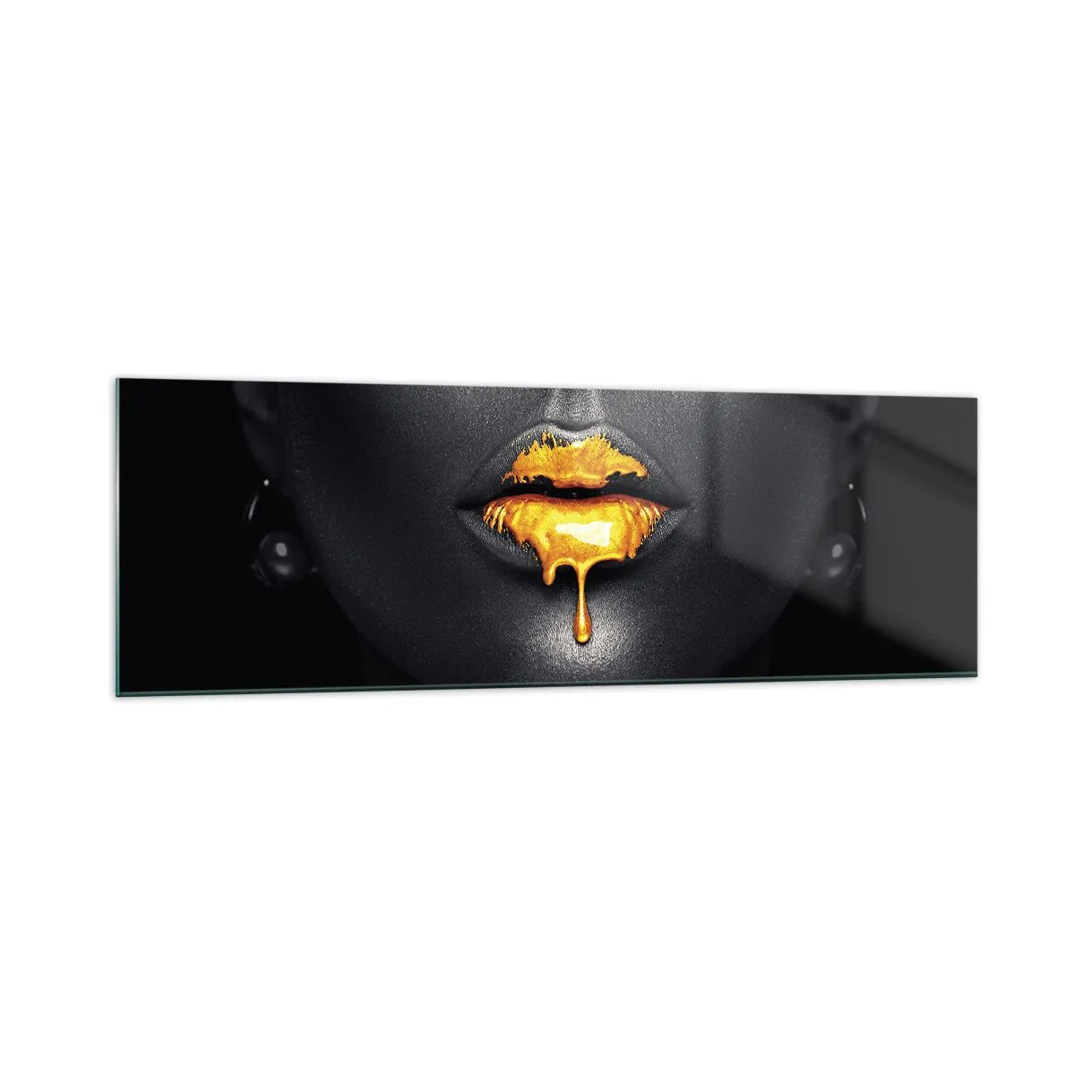 Billede på glas - Gyldenmund - 160x50 cm