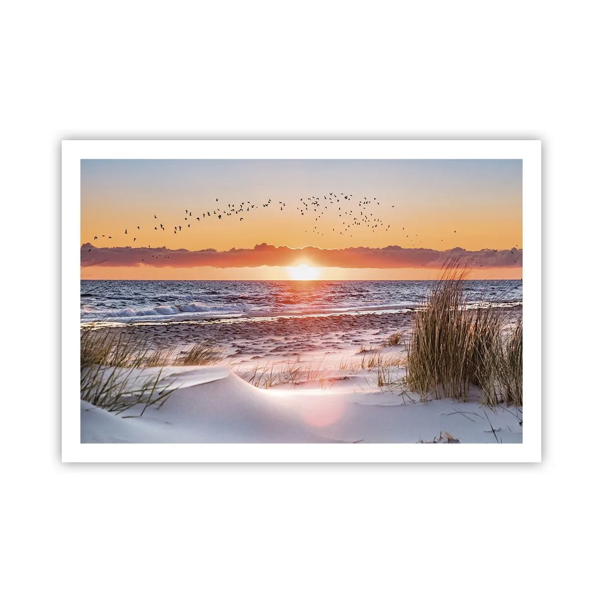 Plakat - Vandret landskab - 91x61 cm