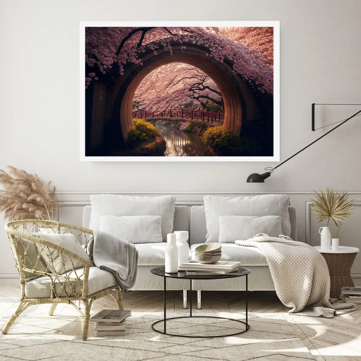 Plakat - Japansk forår - 100x70 cm