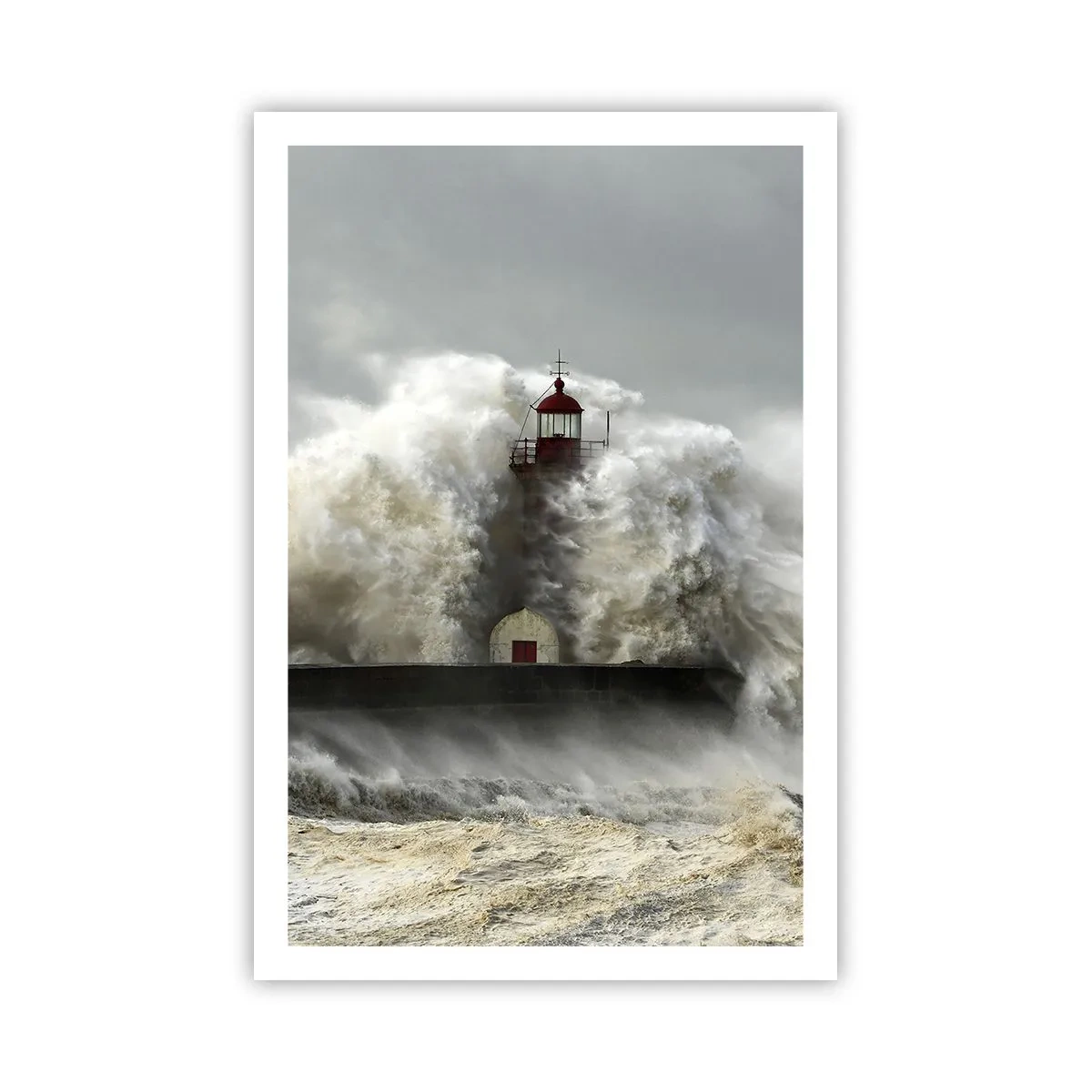 Plakat - Havets vrede - 61x91 cm