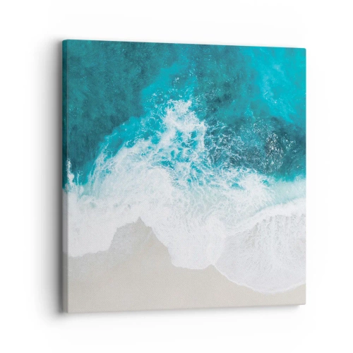 Lærredstryk - Billede på lærred - Naturlig kærtegn - 30x30 cm