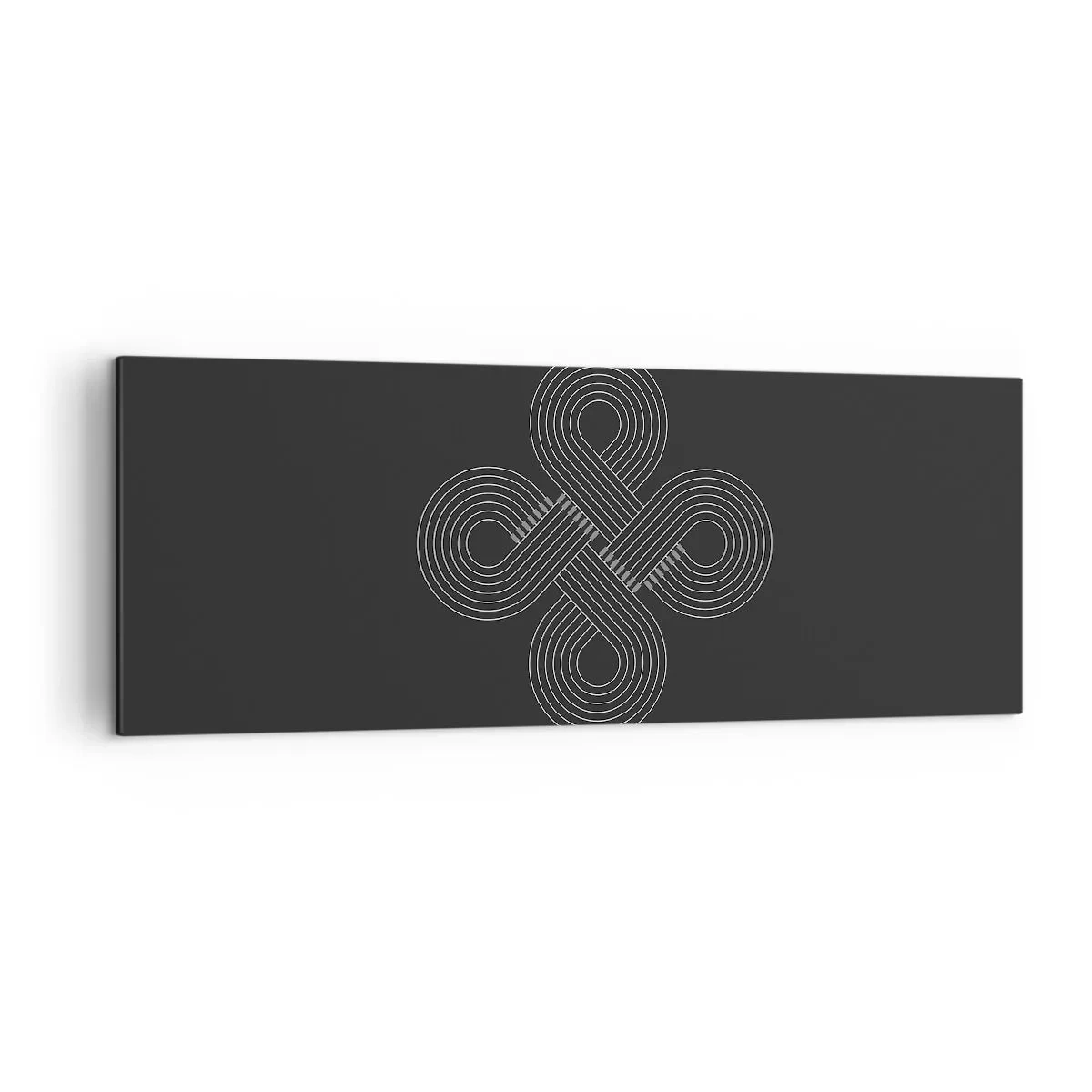 Lærredstryk - Billede på lærred - I den keltiske ånd - 140x50 cm