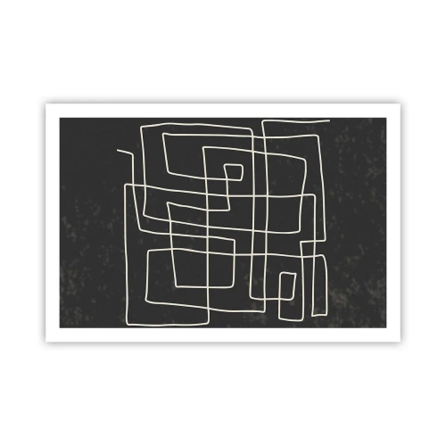 Plakat - Ikke helt så enkel - 91x61 cm