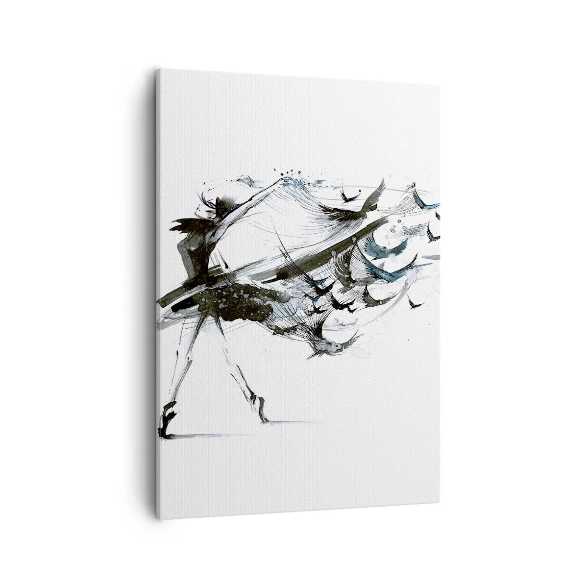 Lærredstryk - Billede på lærred - Musikkens magi sætter dig fri - 50x70 cm
