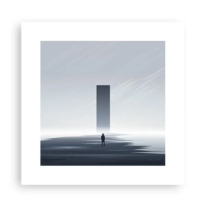 Plakat - Mulighed eller trussel? - 30x30 cm