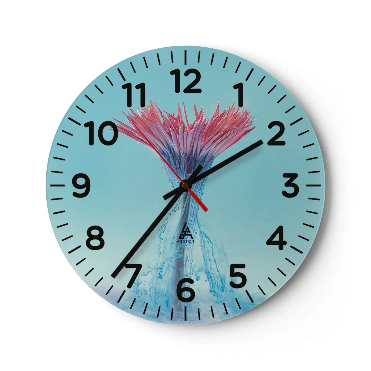 Vægur, Uret - I en nærende omfavnelse - 30x30 cm