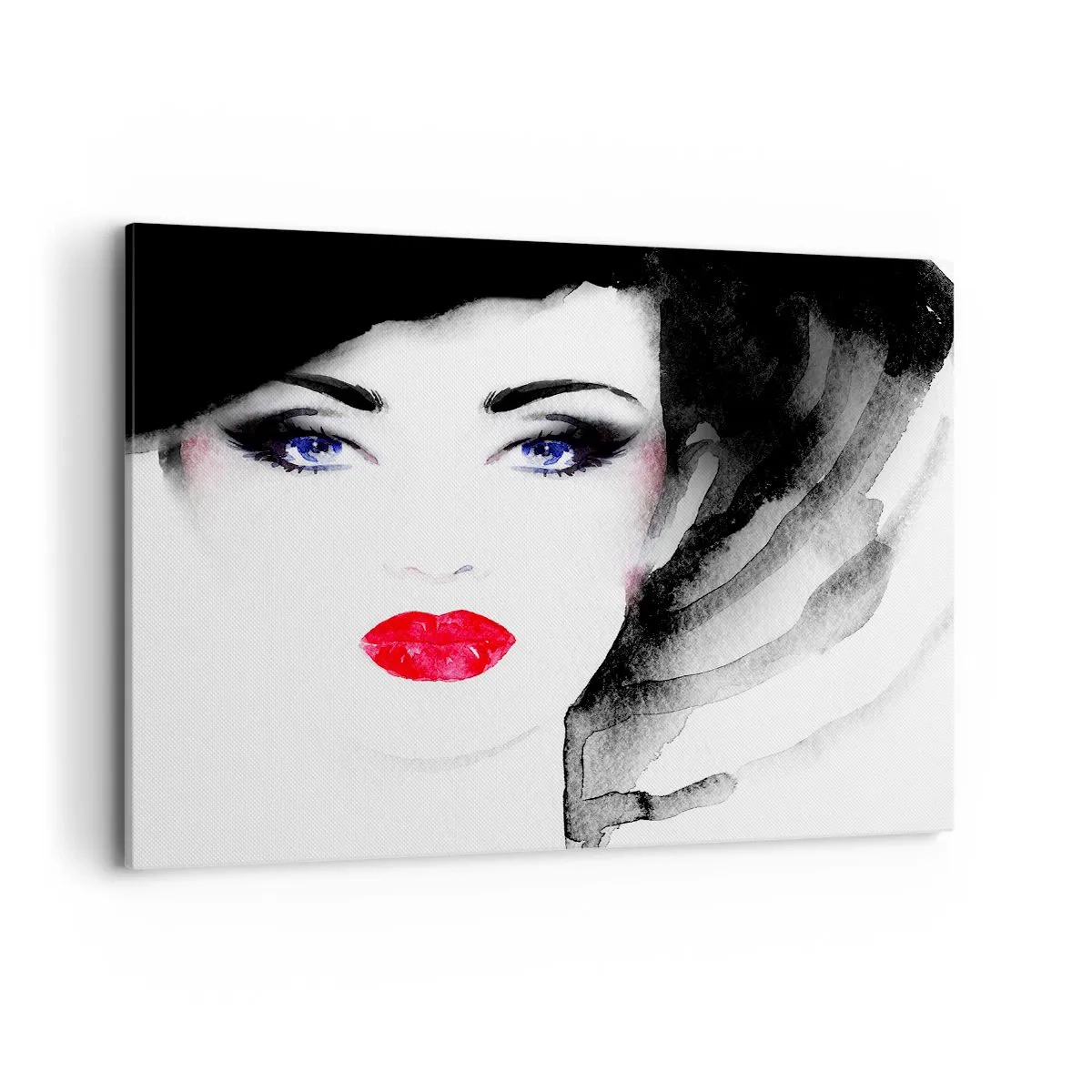 Lærredstryk - Billede på lærred - Afviser og tilkalder - 100x70 cm