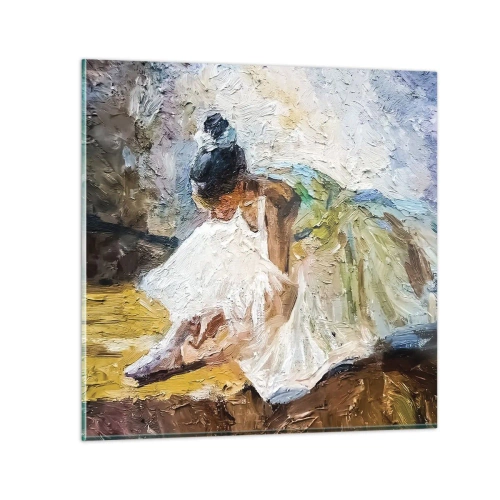 Billede på glas - Fra et maleri af Degas - 30x30 cm