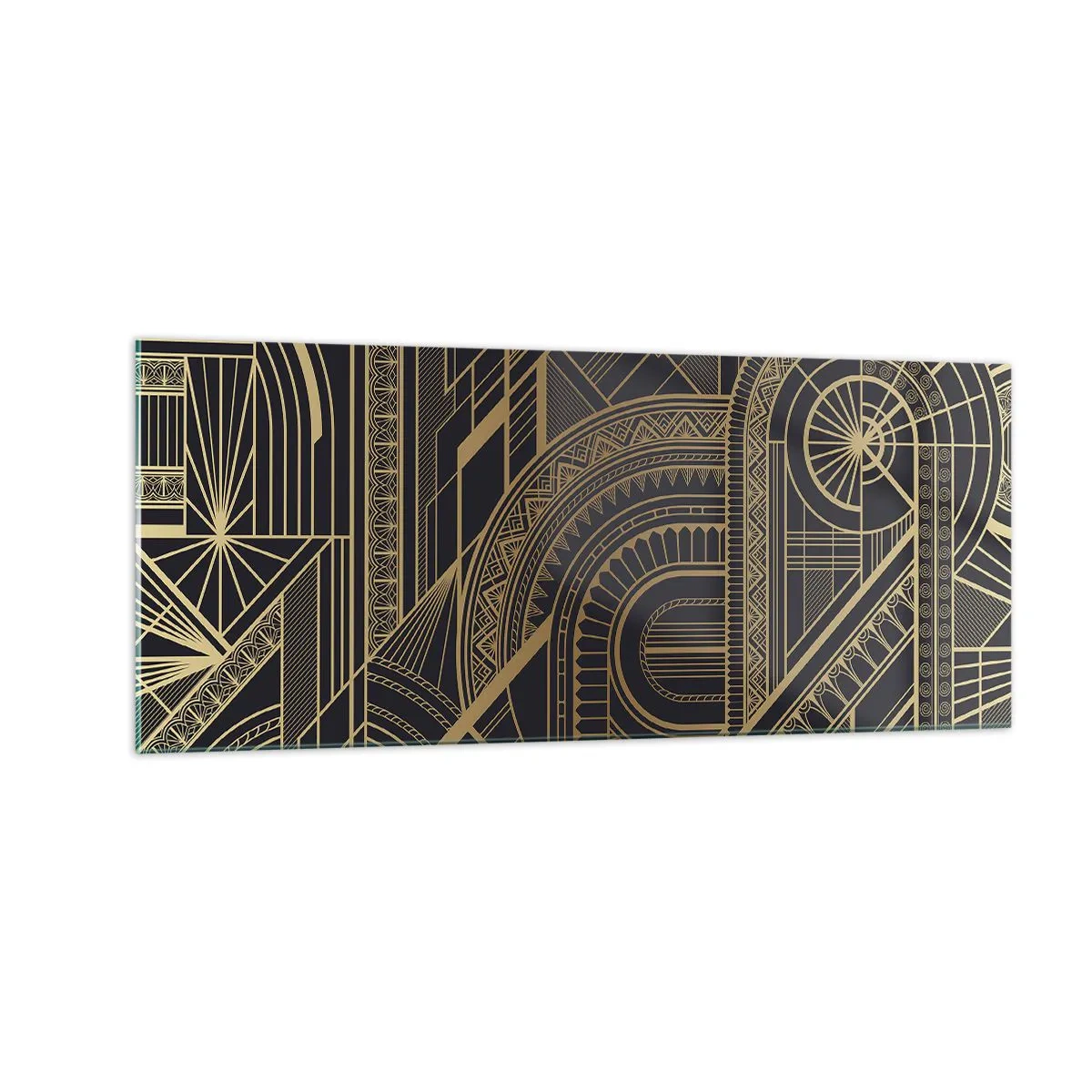 Billede på glas - Koncepter, idéer, planer - 100x40 cm