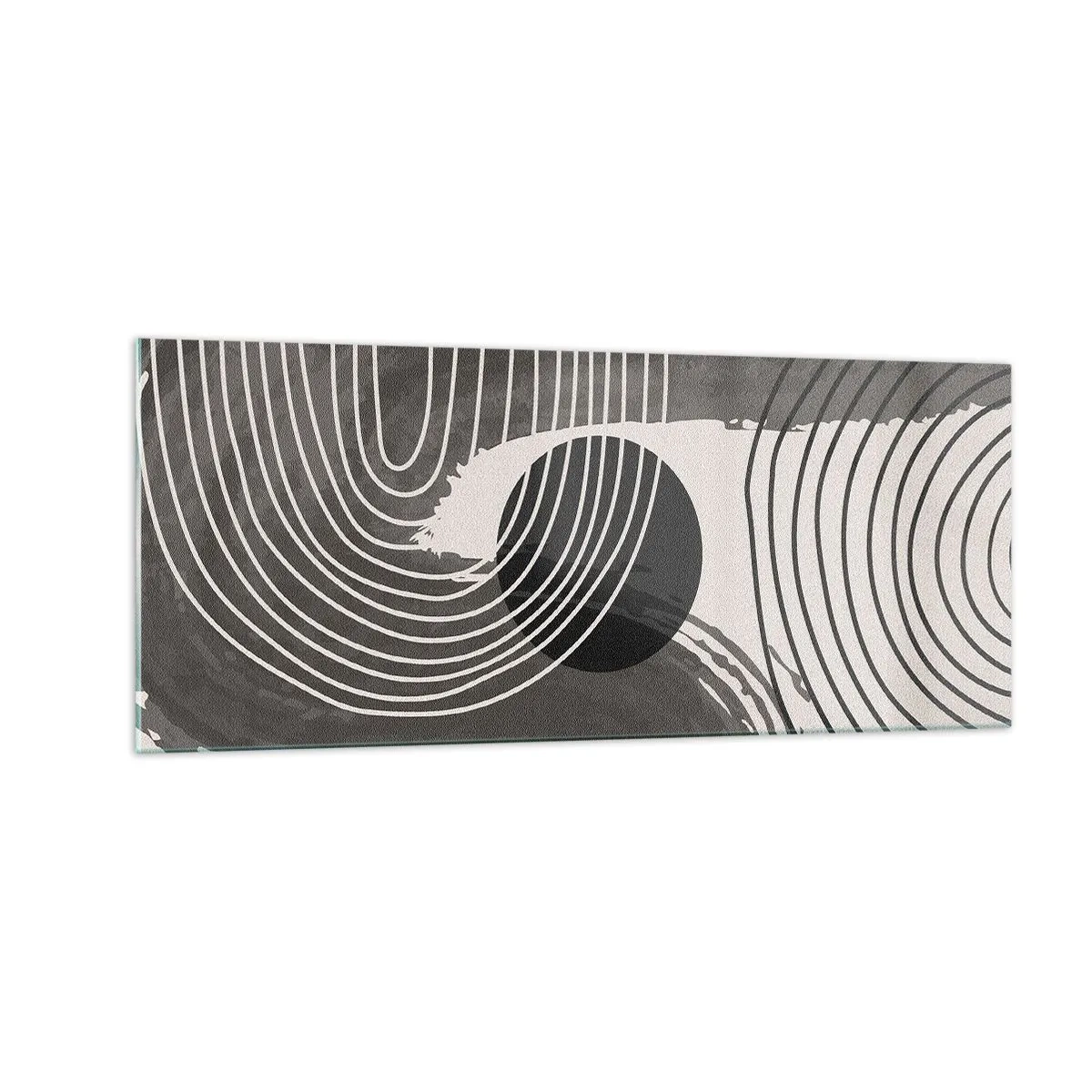 Billede på glas - Oval vinder - 100x40 cm