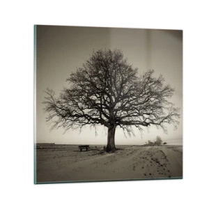 Billede på glas - Herfra og til evigheden - 30x30 cm