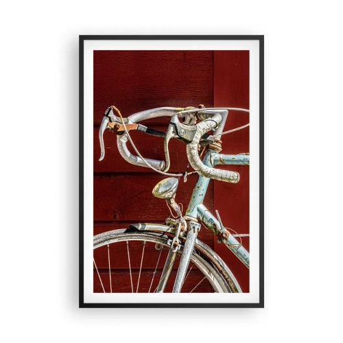 Plakat i sort ramme - Skabt til at sejre - 61x91 cm