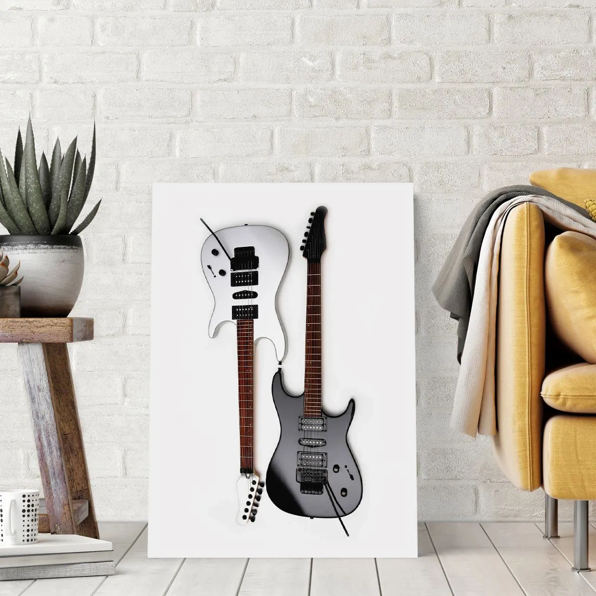 Plakat - Harmoni af former - 40x50 cm