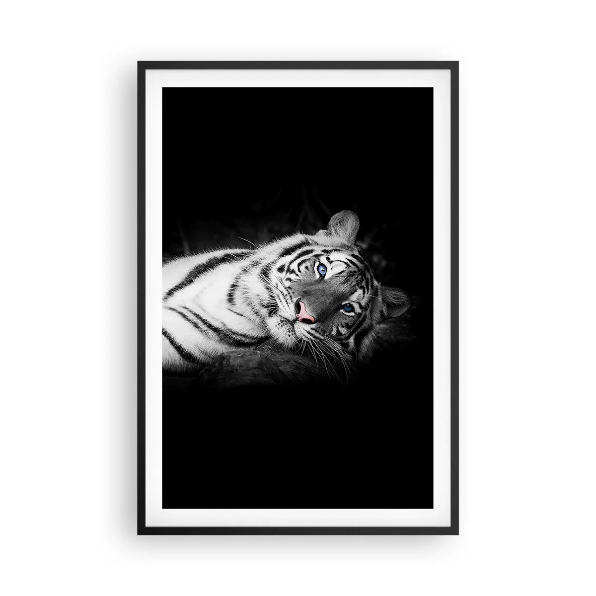 Plakat i sort ramme - Vildskab og fred - 61x91 cm