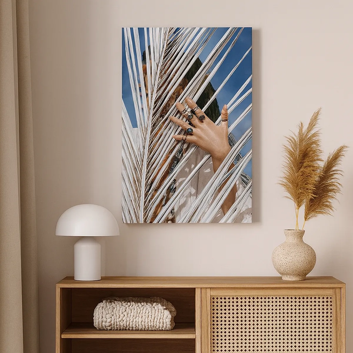 Lærredstryk - Billede på lærred - Shamanens kæreste? - 50x70 cm