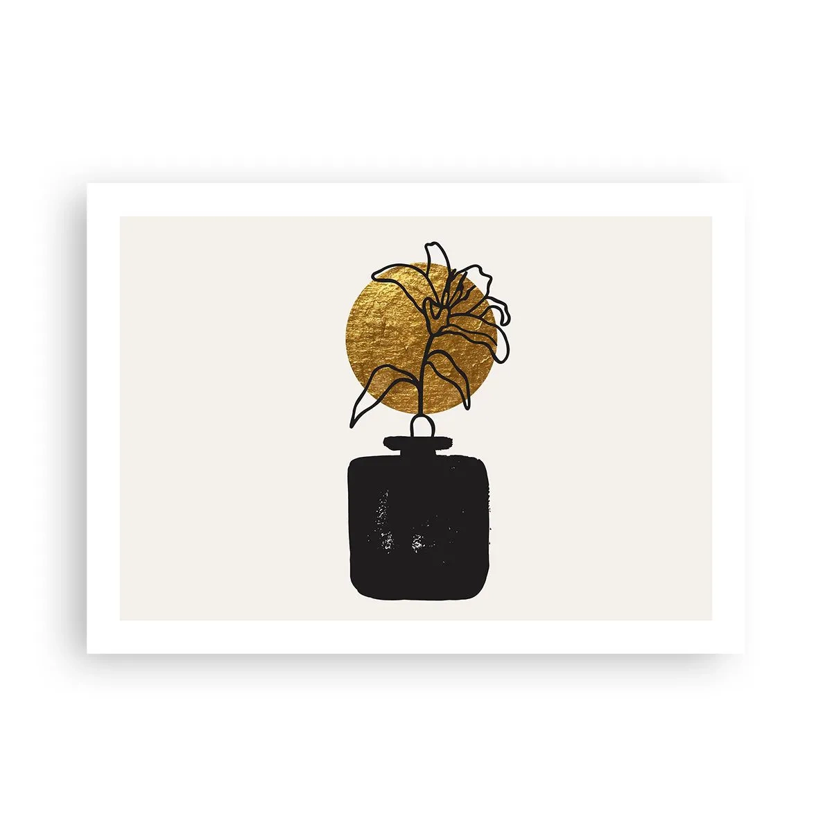 Plakat - Skønhed i balance - 70x50 cm