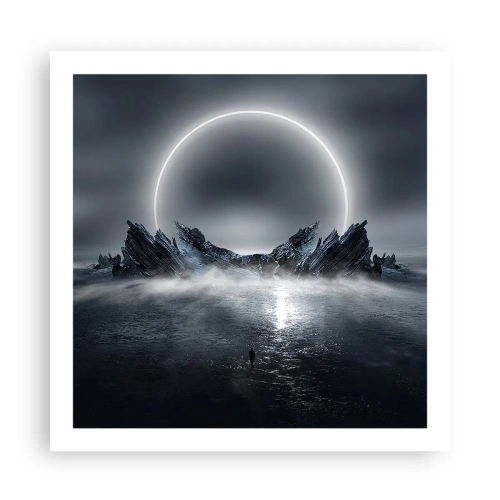 Plakat - En finale på en historie - 60x60 cm