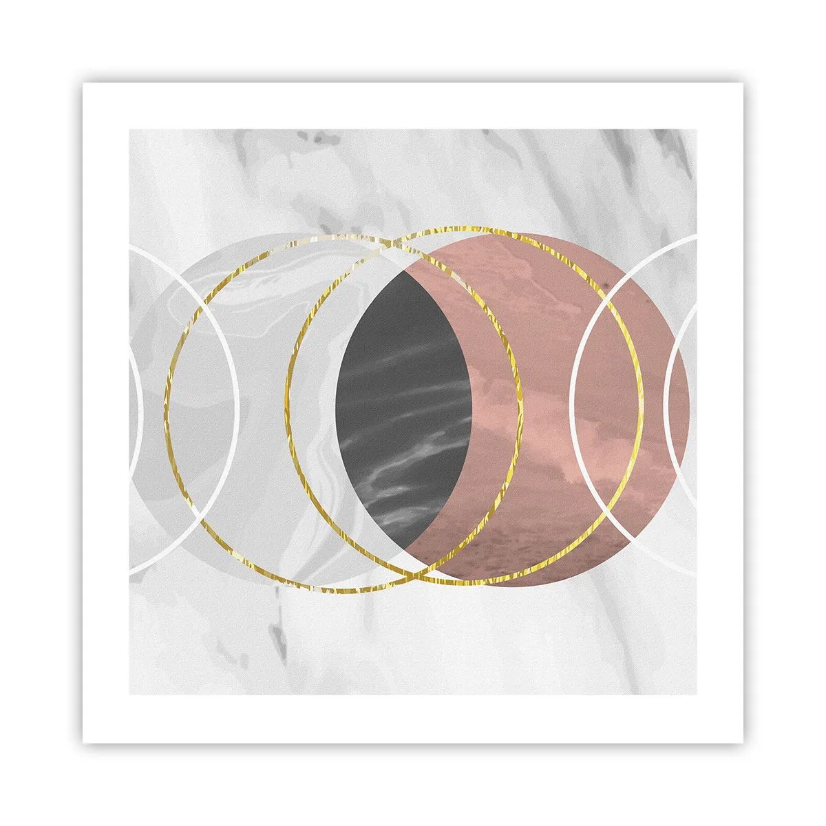 Plakat - Sfærernes musik - 50x50 cm