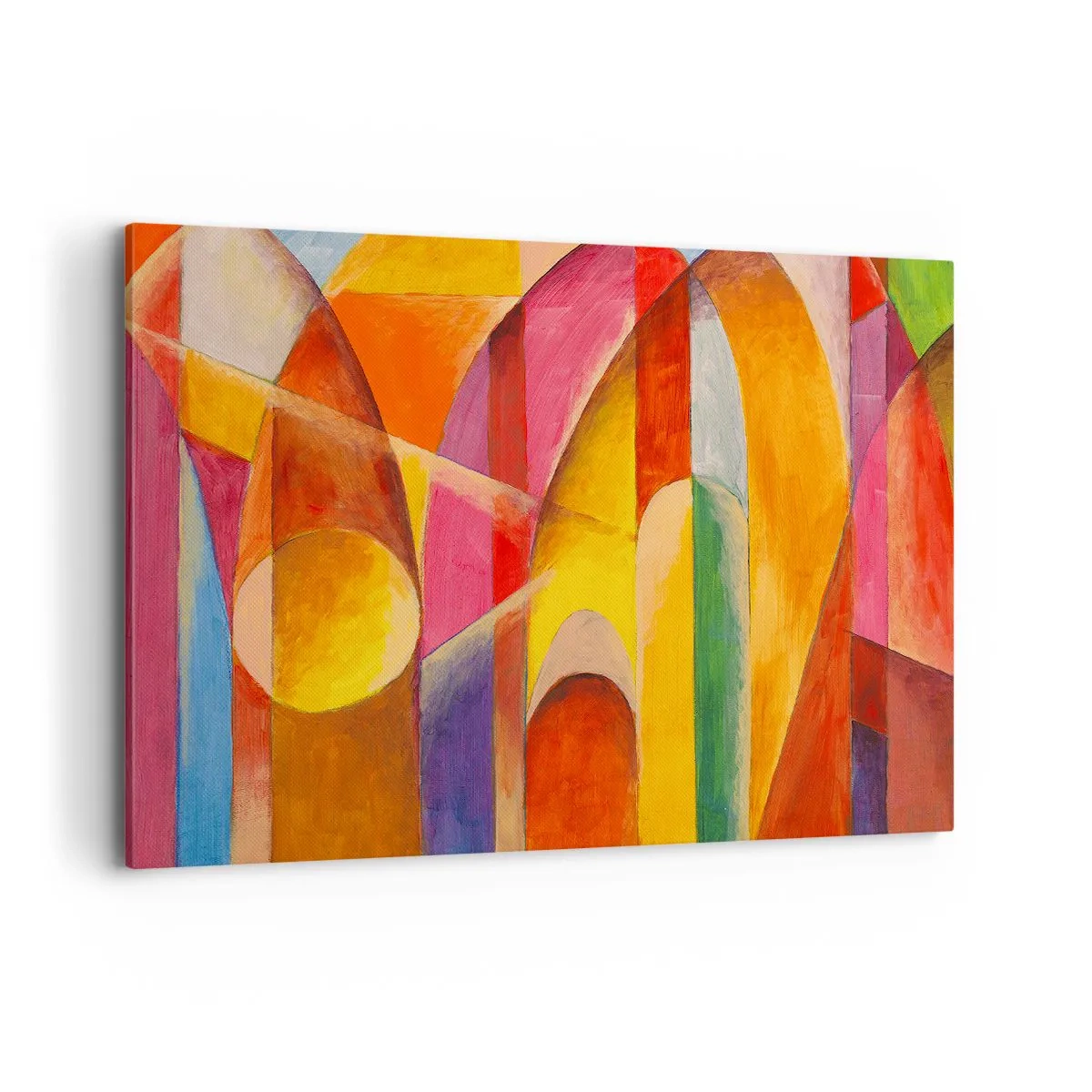 Lærredstryk - Billede på lærred - Solens katedral - 120x80 cm