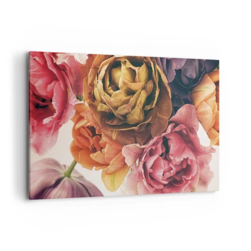 Lærredstryk - Billede på lærred - Fejring af livet - 120x80 cm