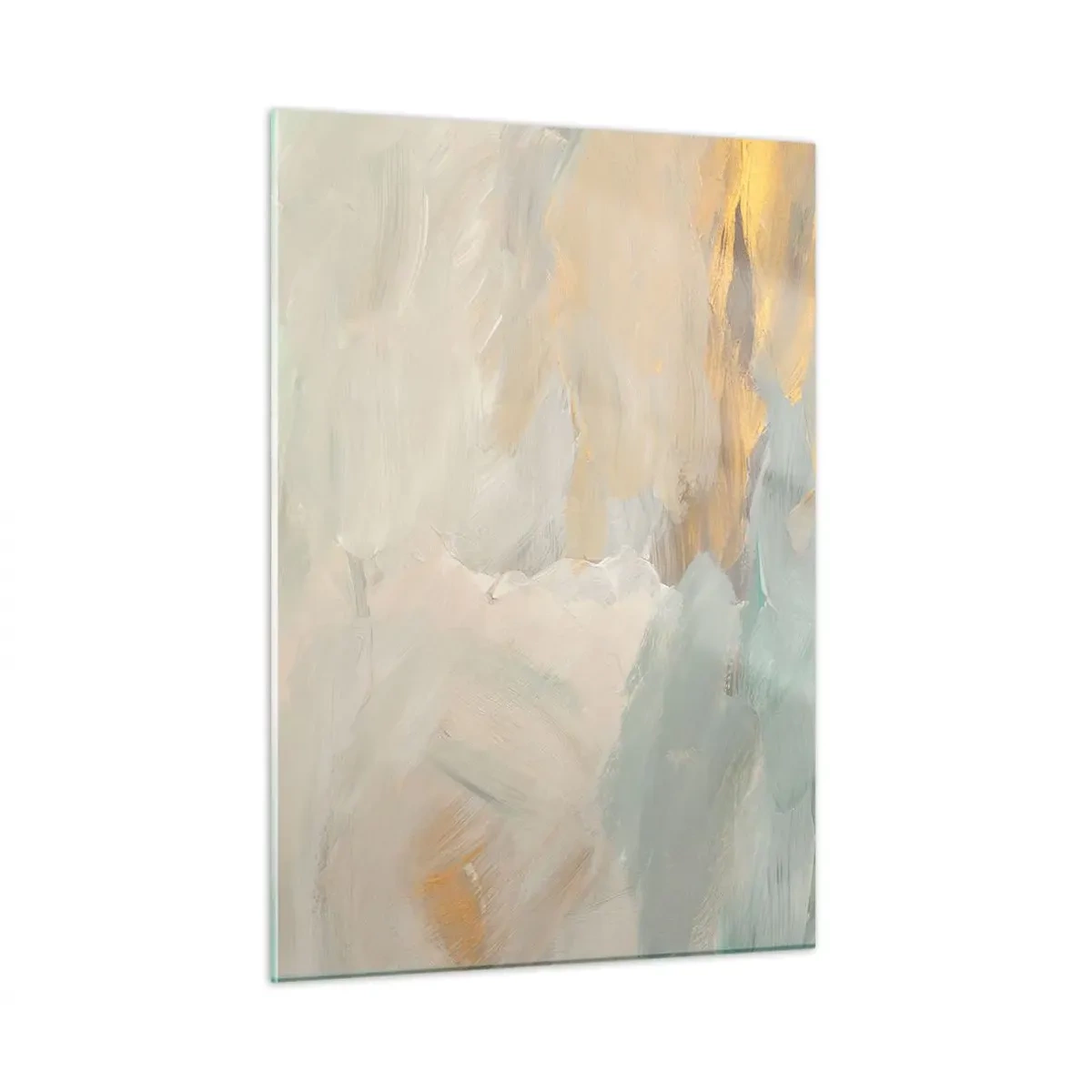 Billede på glas - Abstraktion - blidhedens land - 50x70 cm