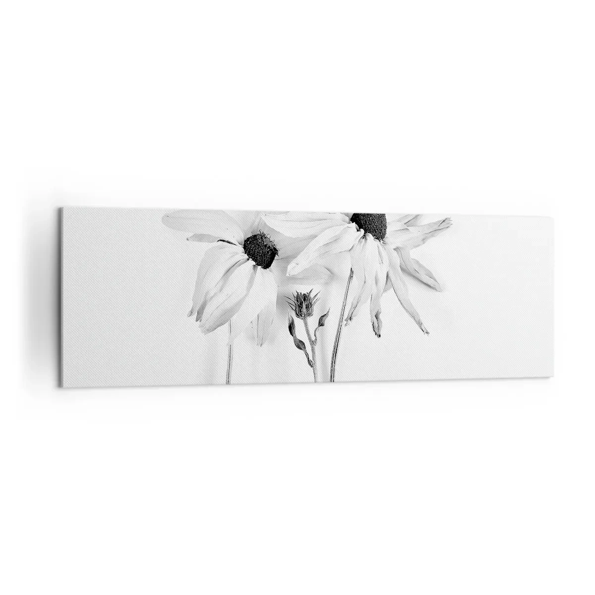 Lærredstryk - Billede på lærred - Ingen ønsker at være alene - 160x50 cm