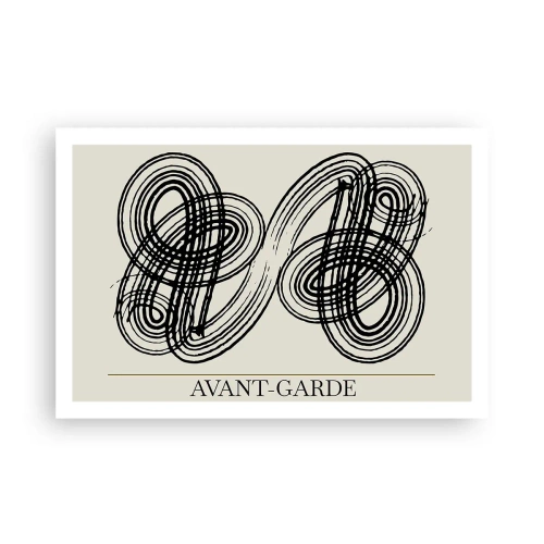 Plakat - Det kom ud spontant - 91x61 cm