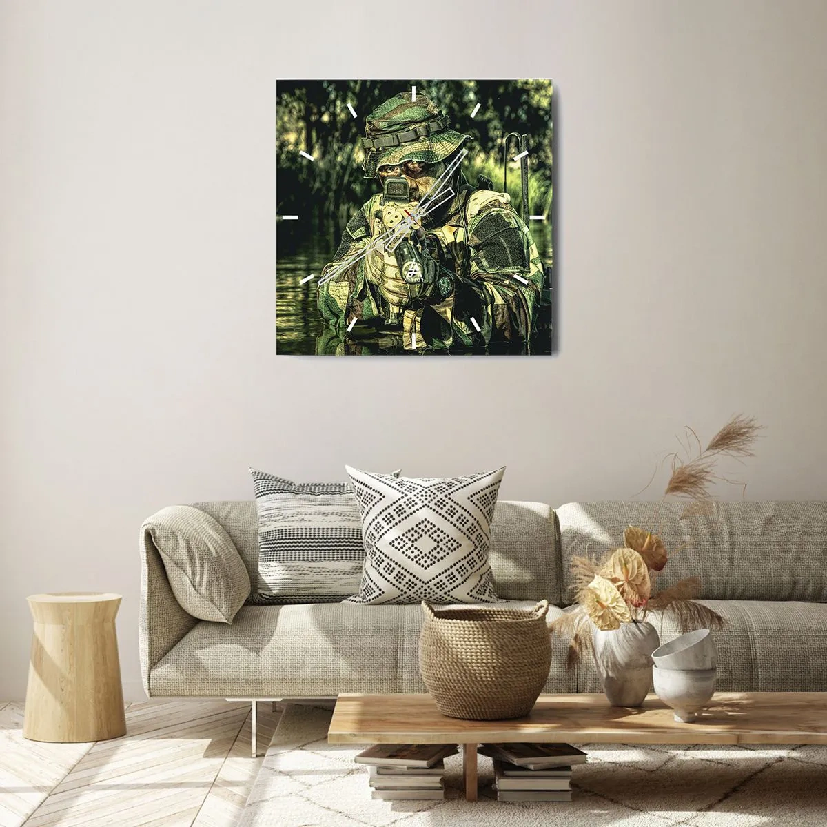 Vægur, Uret - Det bedste af det bedste - 40x40 cm