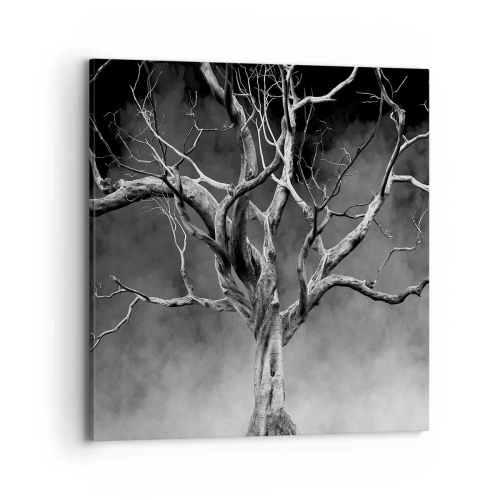 Lærredstryk - Billede på lærred - Primær og hellig - 70x70 cm