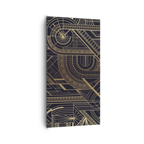 Lærredstryk - Billede på lærred - Koncepter, idéer, planer - 65x120 cm