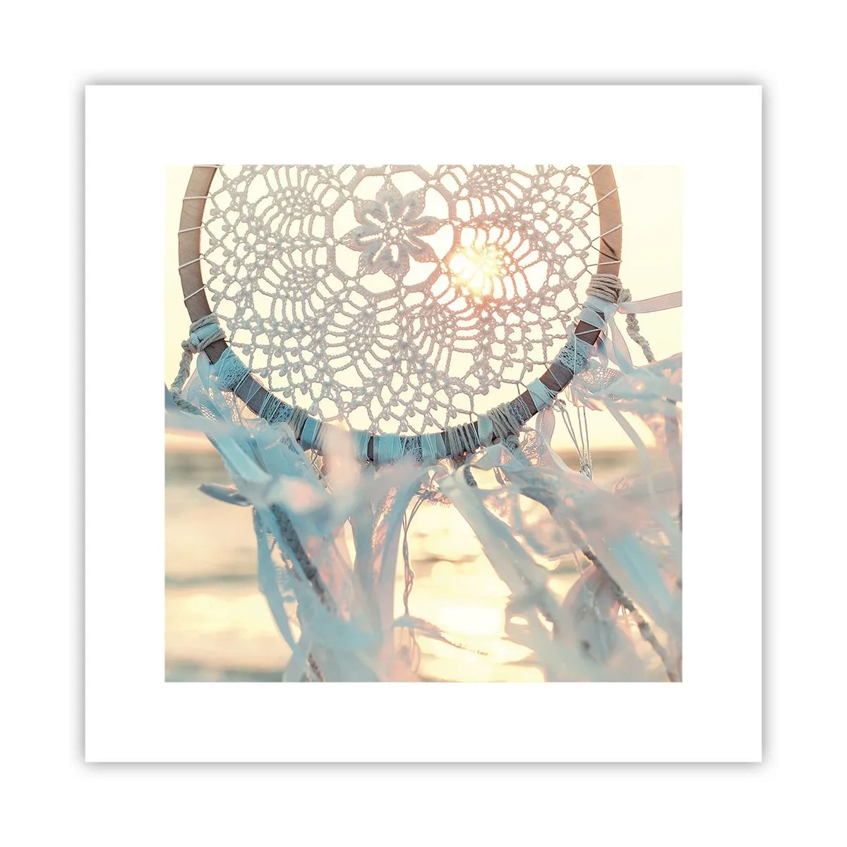 Plakat - Totem med blonder - 30x30 cm