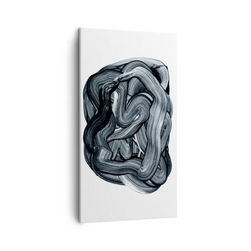 Lærredstryk - Billede på lærred - Så enkelt er det ikke - 45x80 cm