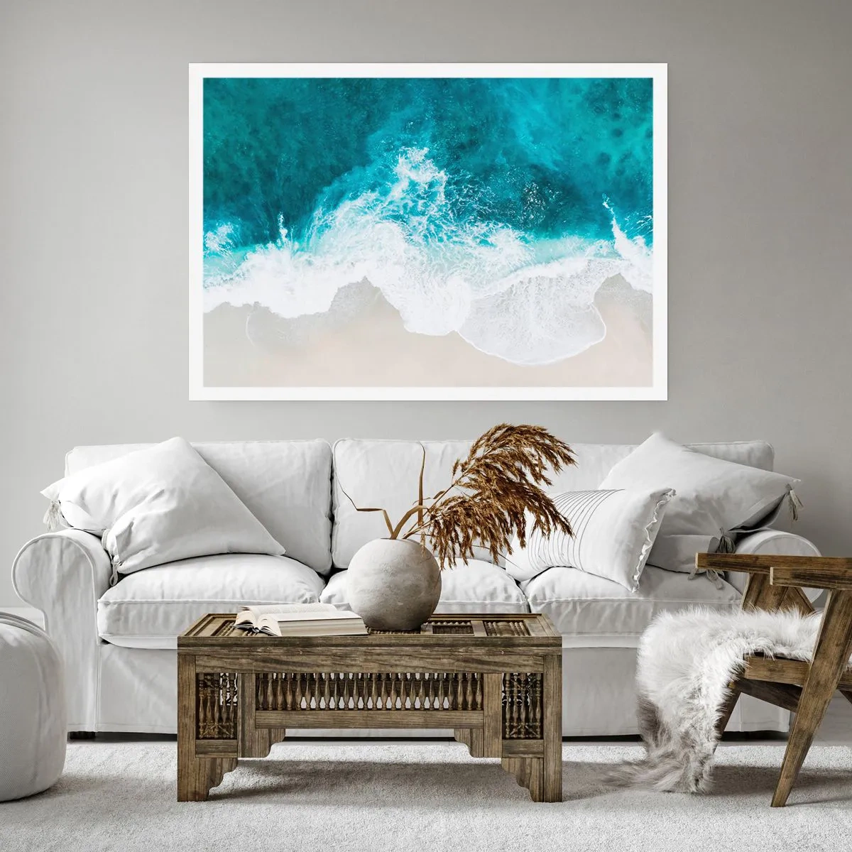 Plakat - Naturlig kærtegn - 40x30 cm